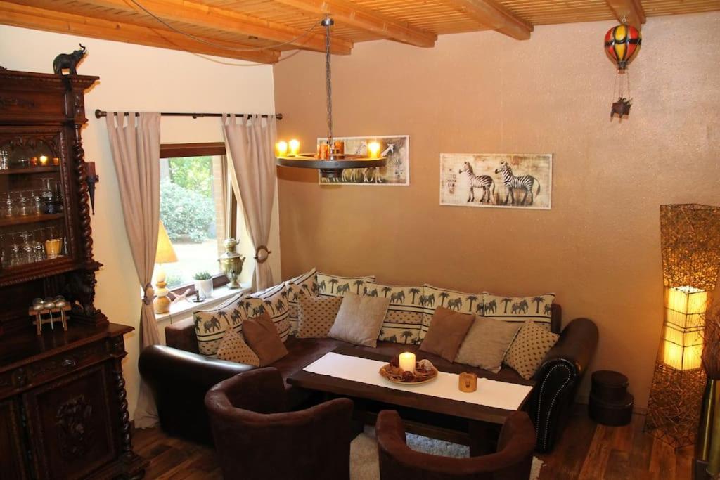 Ferienhaus Am Waldesrand Hatten 외부 사진
