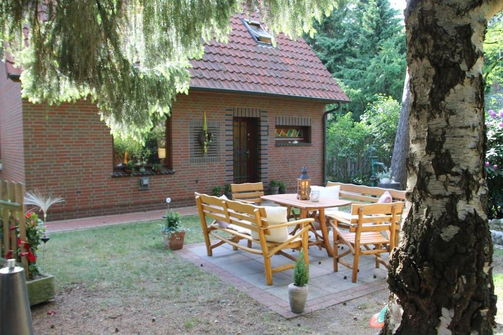 Ferienhaus Am Waldesrand Hatten 외부 사진